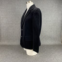 Vintage FL Sport Women's Two Button Blazer Jacket Black Size 10