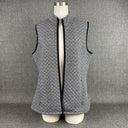 Kim Rogers Petite Womens Quilted Thin Vest Size PL