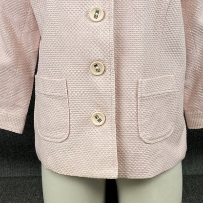 Vintage Joni B Pink Blazer Suit Jacket Womens Size L