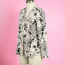 Vintage Ronni Nicole Jacket Black and White Petite Medium PM