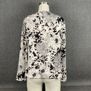 Vintage Ronni Nicole Jacket Black and White Petite Medium PM