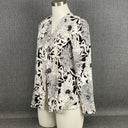 Vintage Ronni Nicole Jacket Black and White Petite Medium PM