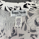 Vintage Ronni Nicole Jacket Black and White Petite Medium PM