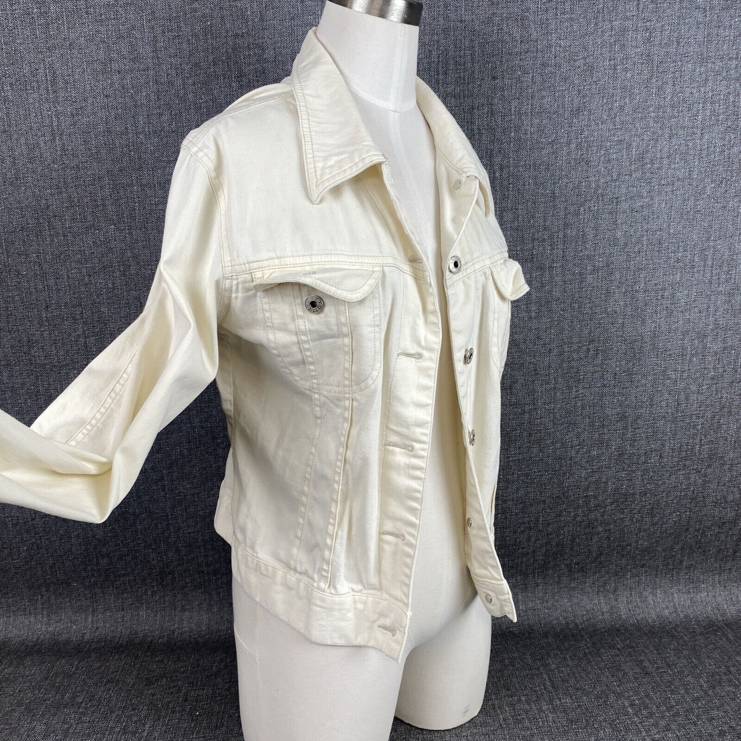 Guess Jeans Glamour Women's Jacket Size XL (READ) Cotton Spandex