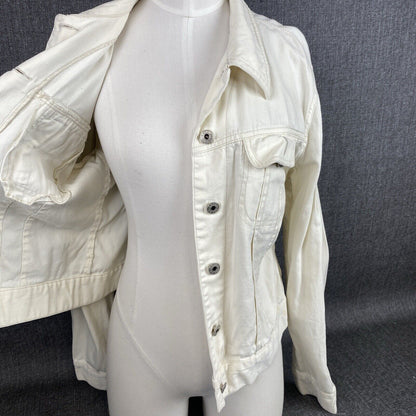 Guess Jeans Glamour Women's Jacket Size XL (READ) Cotton Spandex