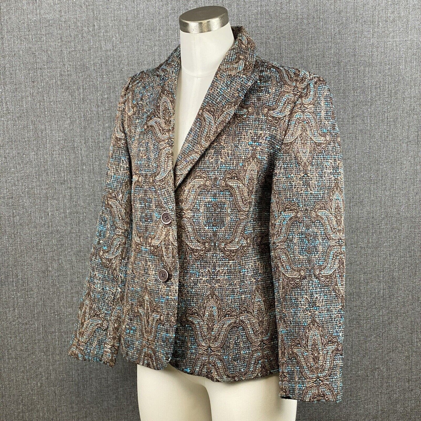 Harve Benard Petite Blazer Jacket Size Petite 12P Wool