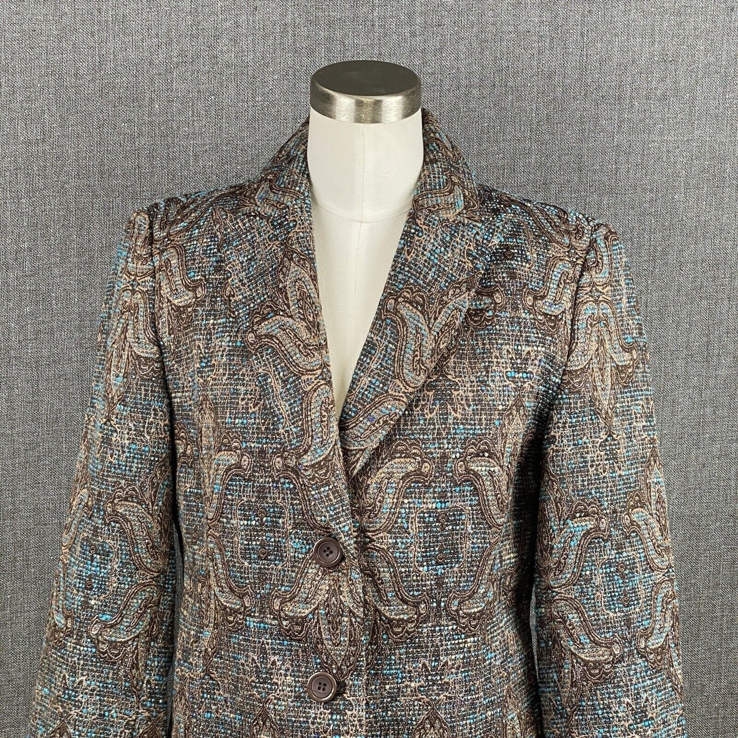 Harve Benard Petite Blazer Jacket Size Petite 12P Wool