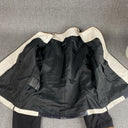 CARLISLE Black Full Zip Jacket Size 12 EUC