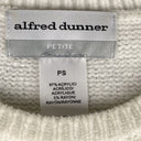 Vintage Alfred Dunner Womens Blue Geometric Sweater PS