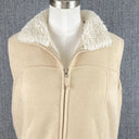 Jane Ashley Jacket Vest Womens Fleece Full Zip Size M