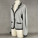 Willi Smith Women's Jacket Black and Grey Size M