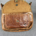 Vintage Patricia Nash Italian Tan Leather Shoulder Bag