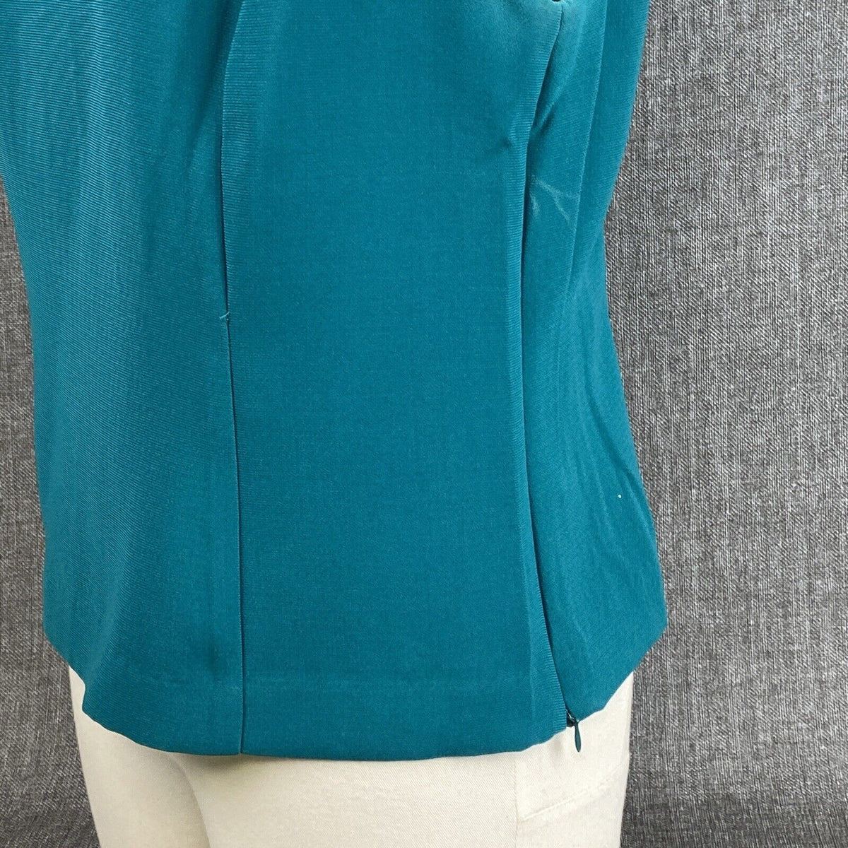 Studio 1 Petite Women's Blue/Black Blazer Jacket and Sleeveless Top Size 10P