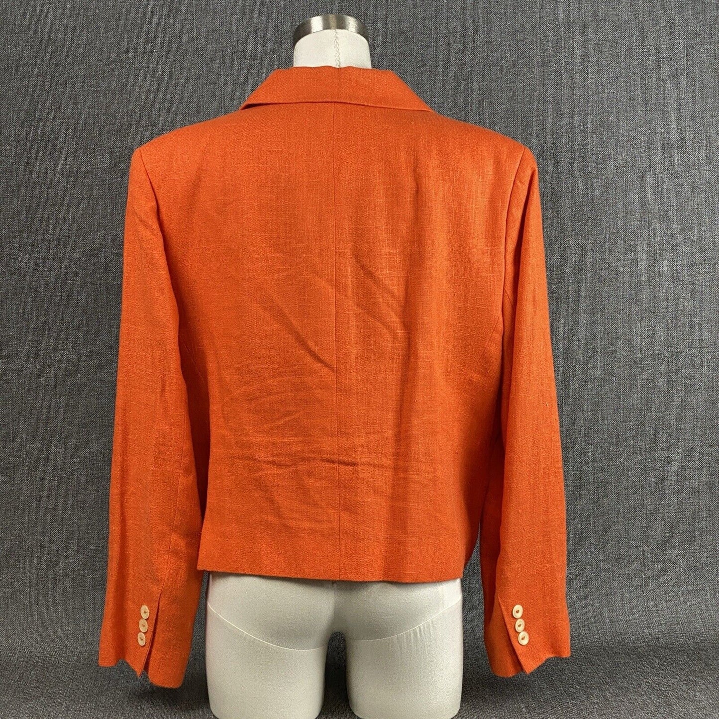 Harve Benard by Benard Holtzman Linen Blazer Jacket Size M