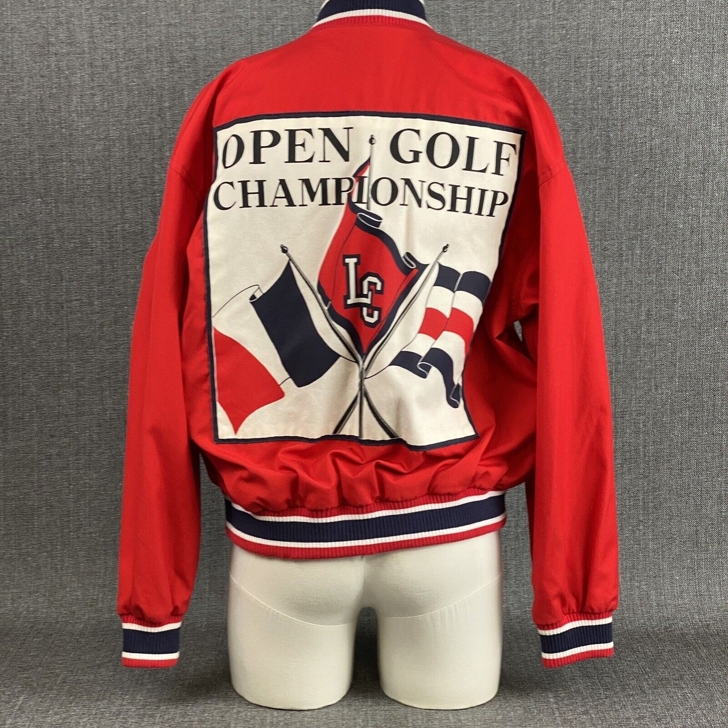 Vtg Lizsport Lewis Clark LC College Open Golf Championship Jacket Women size S