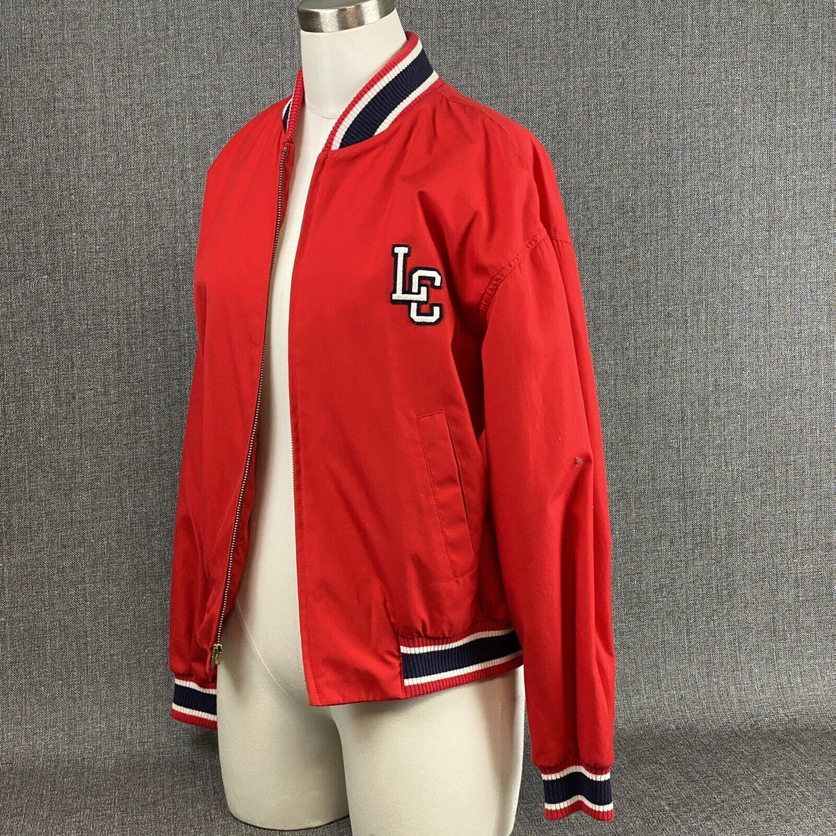 Vtg Lizsport Lewis Clark LC College Open Golf Championship Jacket Women size S