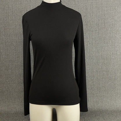 No Boundaries Black Long sleeve Turtleneck Size M (7-9)