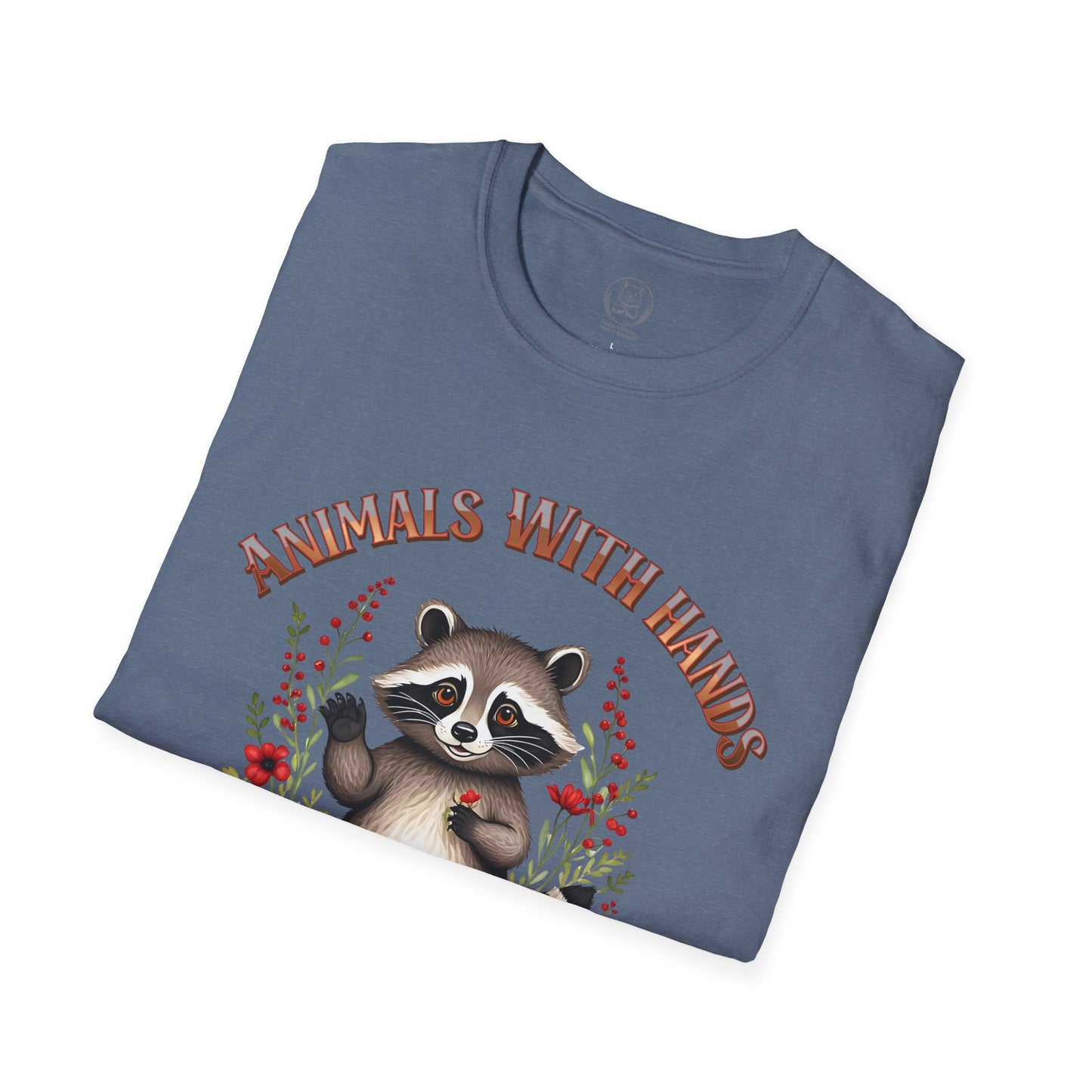 Funny Animal T-Shirt, Cute Raccoon Shirt, Gift for Animal Lovers, Nature Lover Tee, Lighthearted Casual Wear, Unisex Tee