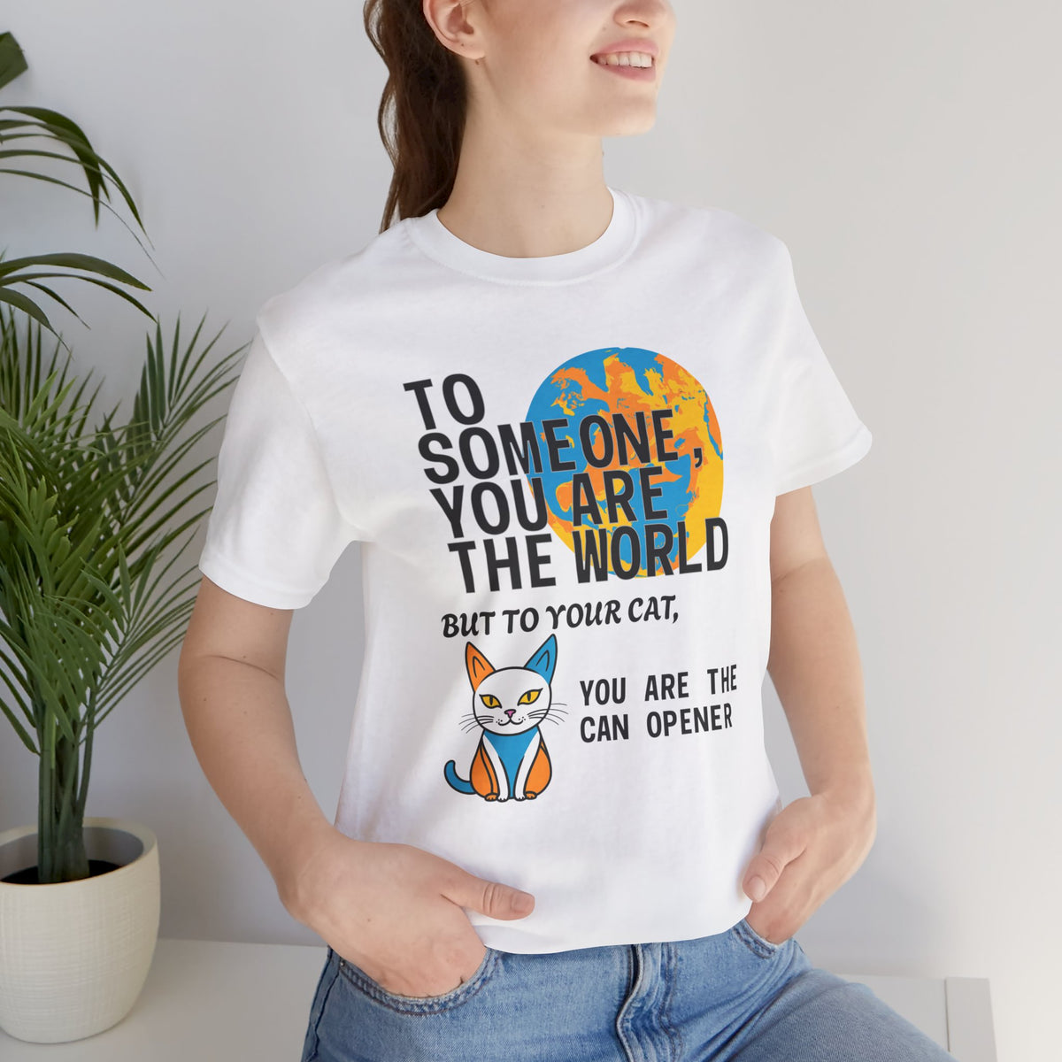 Cute Cat Lover Funny T-Shirt - "But to Your Cat" Design