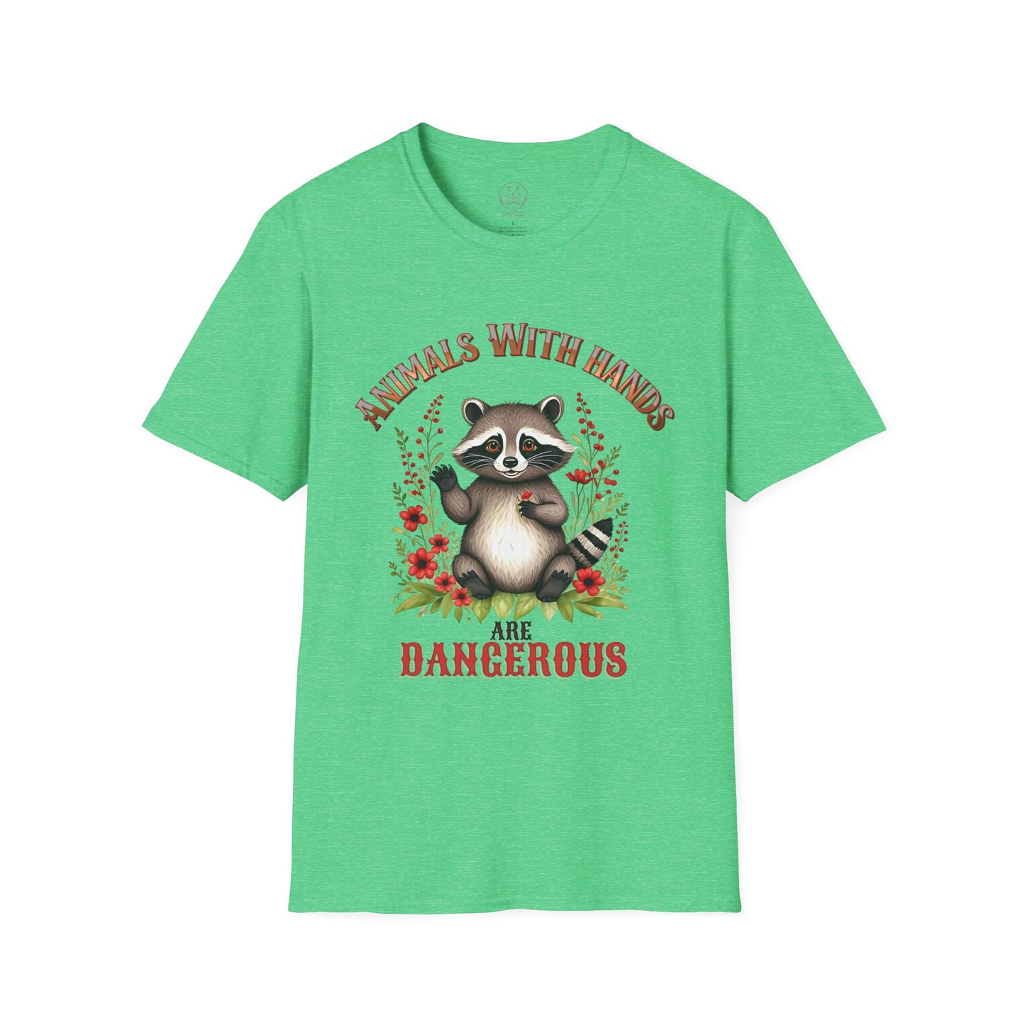 Funny Animal T-Shirt, Cute Raccoon Shirt, Gift for Animal Lovers, Nature Lover Tee, Lighthearted Casual Wear, Unisex Tee