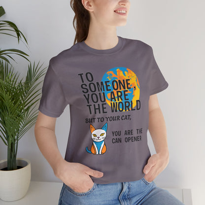 Cute Cat Lover Funny T-Shirt - "But to Your Cat" Design