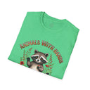 Funny Animal T-Shirt, Cute Raccoon Shirt, Gift for Animal Lovers, Nature Lover Tee, Lighthearted Casual Wear, Unisex Tee