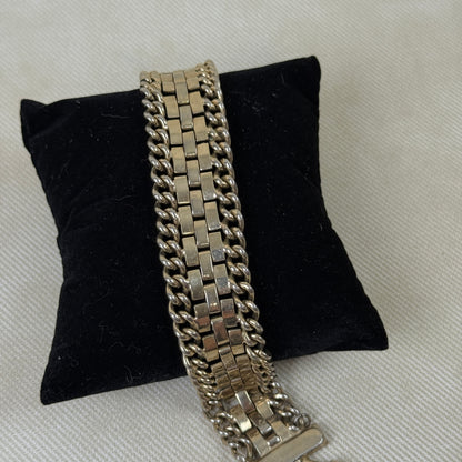 Lof to 3 Bracelets, 2 Silver and One Gold / Purple