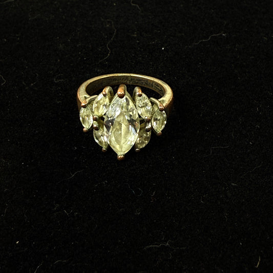7 1/4 Size Rhinestone Ring