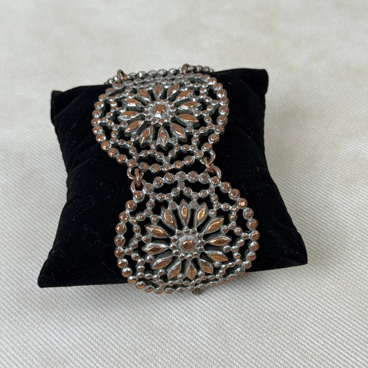 8" Vintage Flower Chain Bracelet