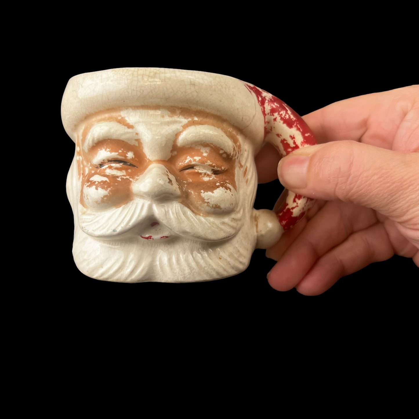 Vintage Japan Christmas Mug Santa