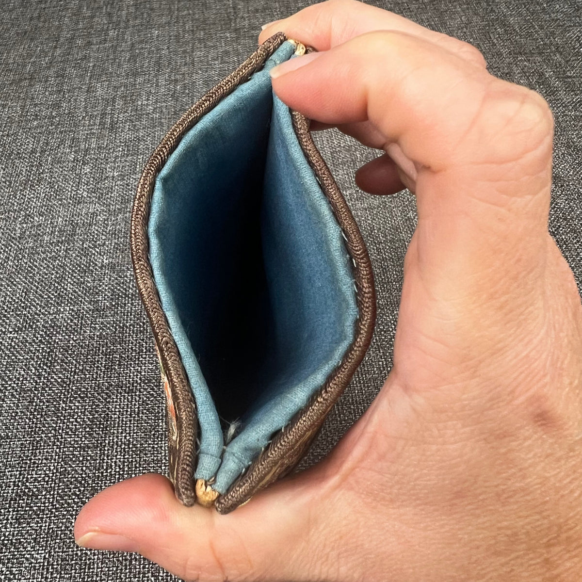 Vintage Asian Change and Money Pouch