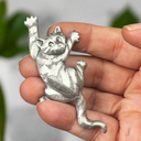 Vintage JJ 1988 Cat Pin