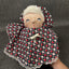 Vintage Little Red Riding Hood Hand Sewing Plush 3 in 1