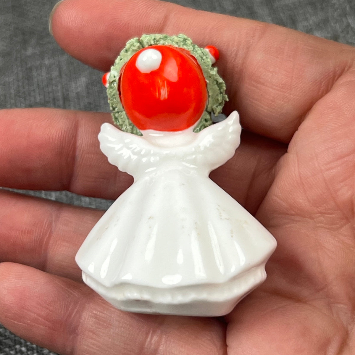 Spaghetti Porcelain Miniature Mrs Claus