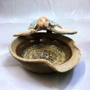 Pottery Turtle and Bowl SIGNED