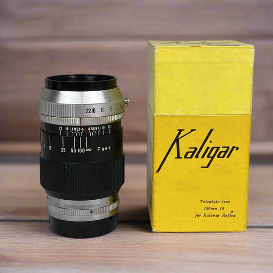 Kaligar  150mm f/4 P.C Telephoto  Lens For Kalimar Reflex Camerad