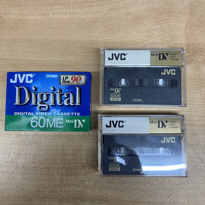 JVC DVC 60 Digital Video Cassettes Mini M-DV60ME