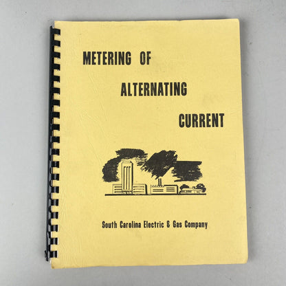 Metering of Alternating Current, SC Electric and Gas Company  Study Guide, 1978