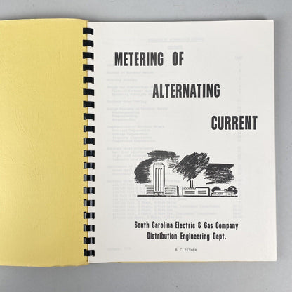 Metering of Alternating Current, SC Electric and Gas Company  Study Guide, 1978