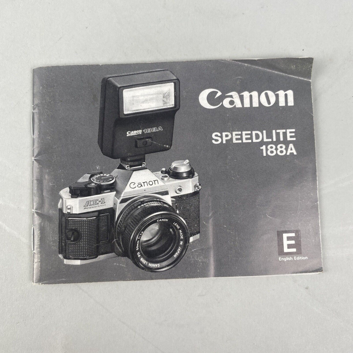 Canon Speedlite 188A  Instruction Manual