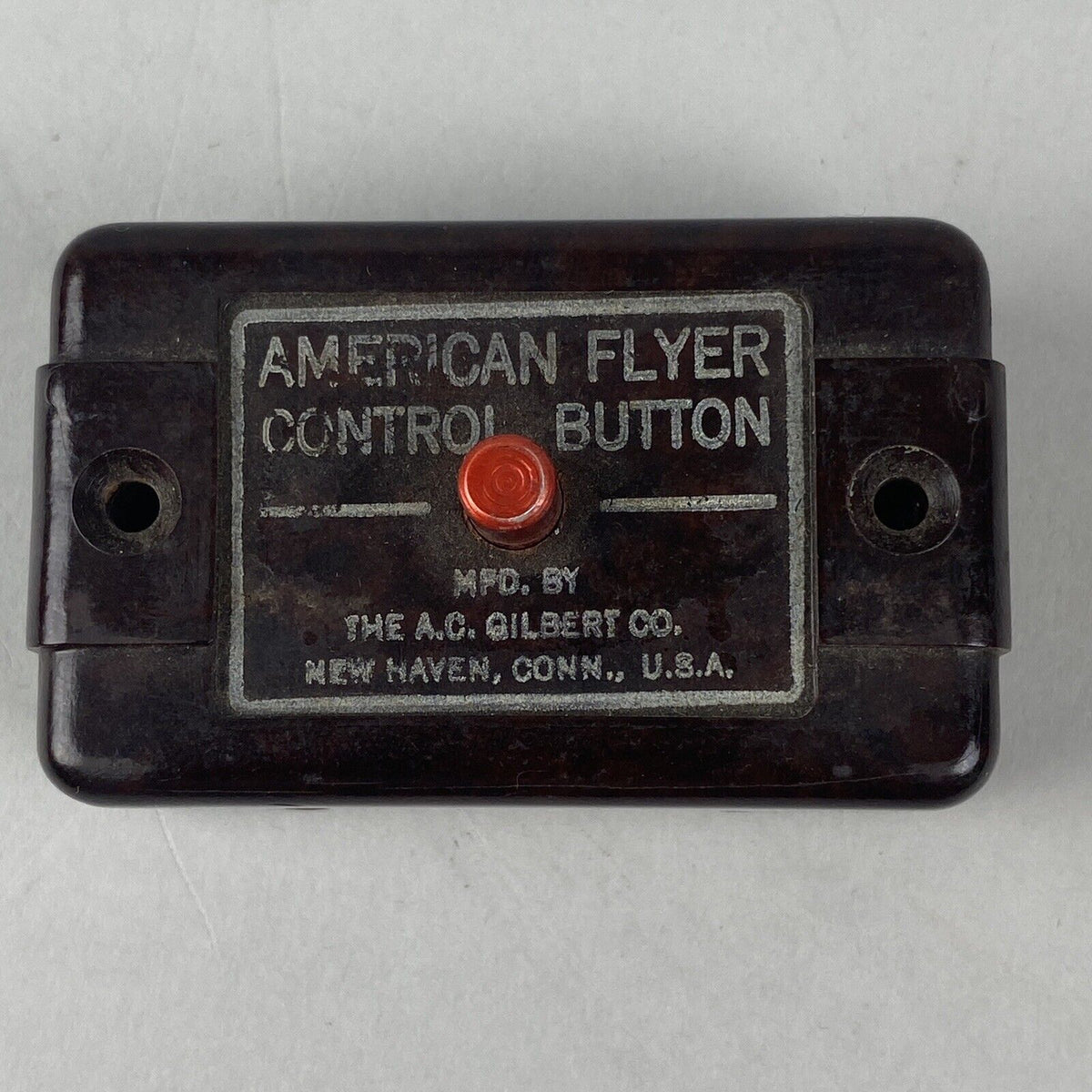 American Flyer Control Button, Vintage Railroad Trains Accessory