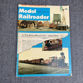 12 ISSUES of Model Railroader Magazine 1968 - Vintage