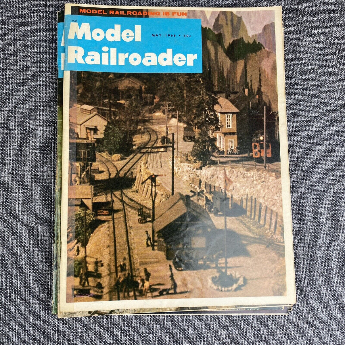 12 ISSUES of MODEL RAILROADER Magazine 1966