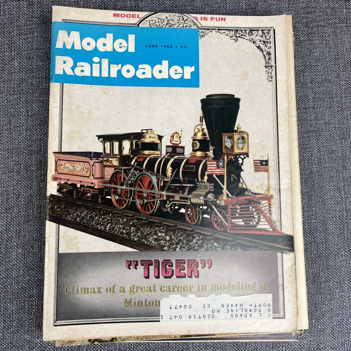 12 ISSUES of MODEL RAILROADER Magazine 1966