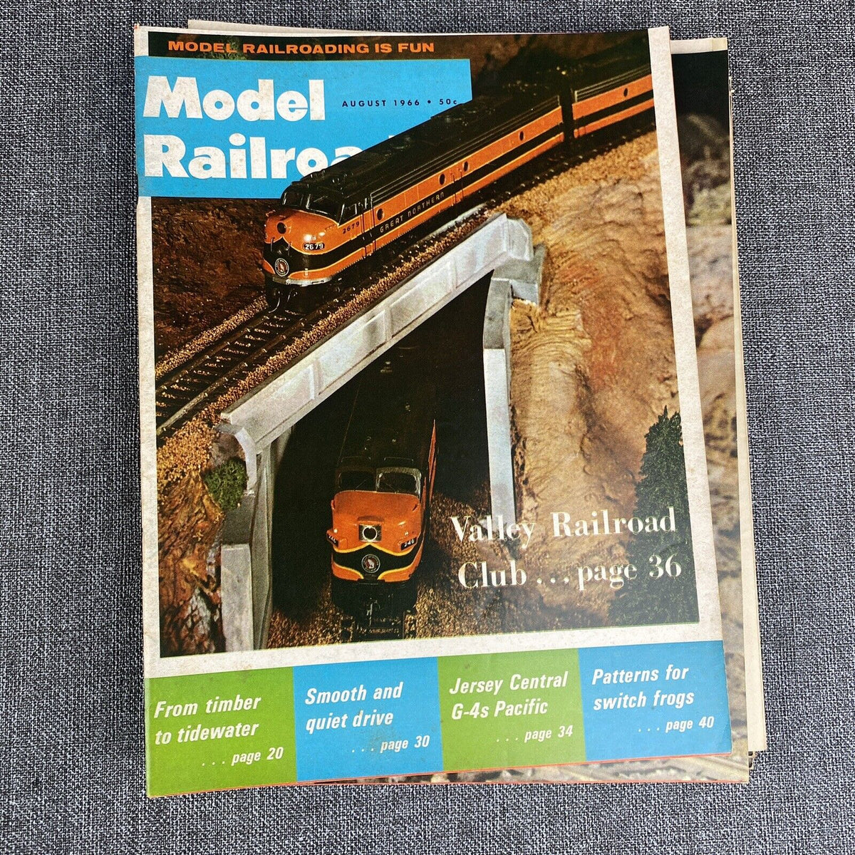 12 ISSUES of MODEL RAILROADER Magazine 1966