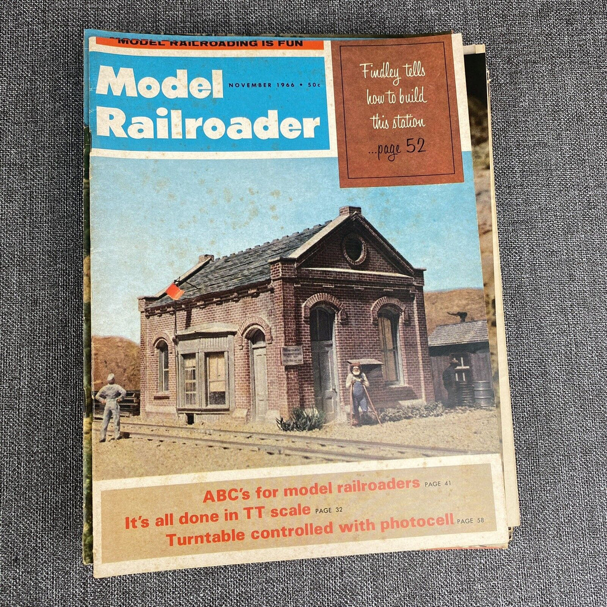 12 ISSUES of MODEL RAILROADER Magazine 1966