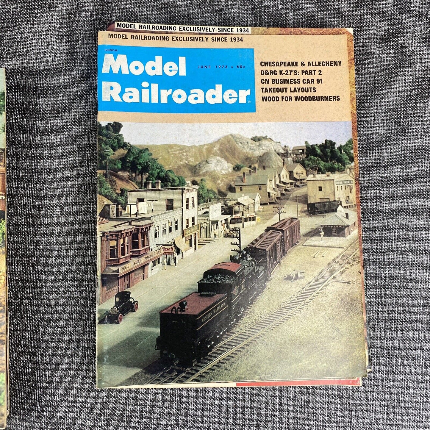 Model Railroader Magazine 1973  ALL 12 ISSUES  (Vintage)