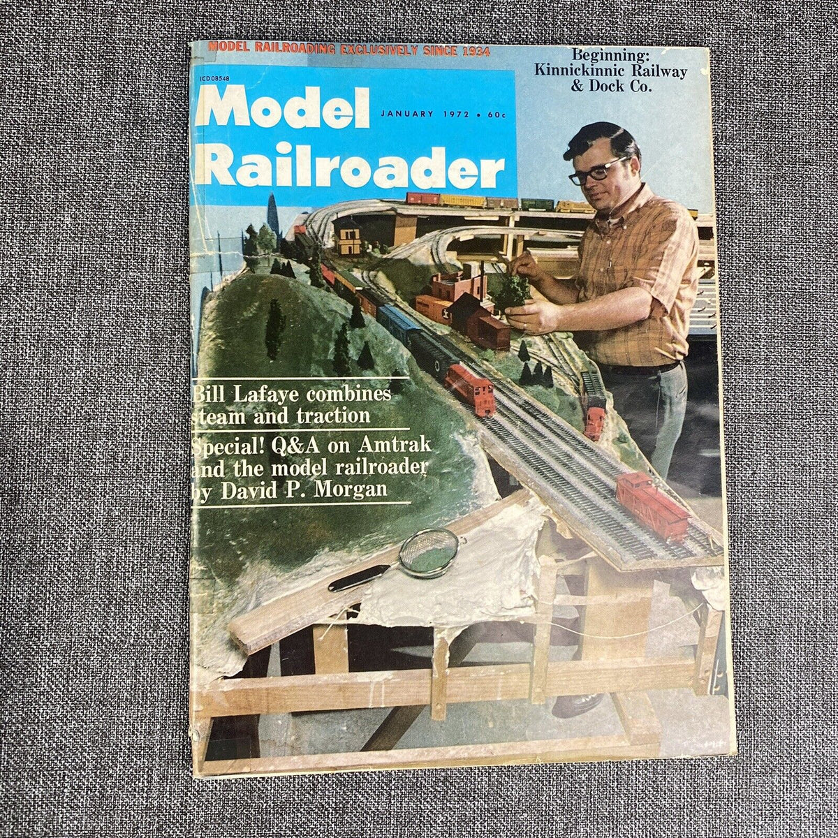 Model Railroader Magazine 1972  ALL 12 ISSUES  (Vintage)