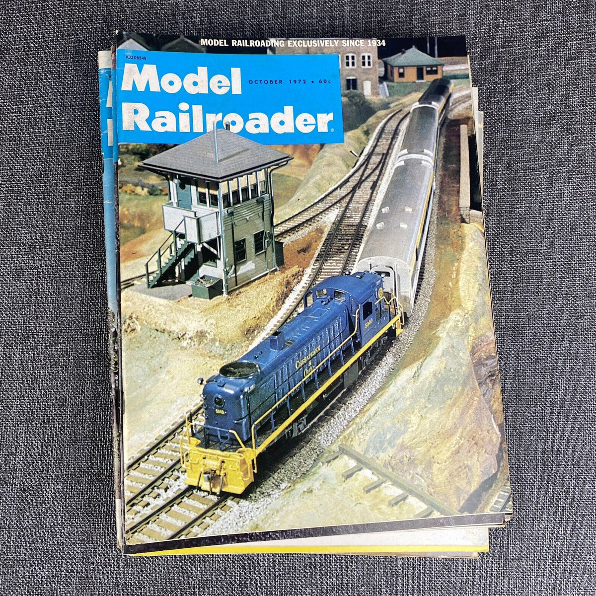 Model Railroader Magazine 1972  ALL 12 ISSUES  (Vintage)