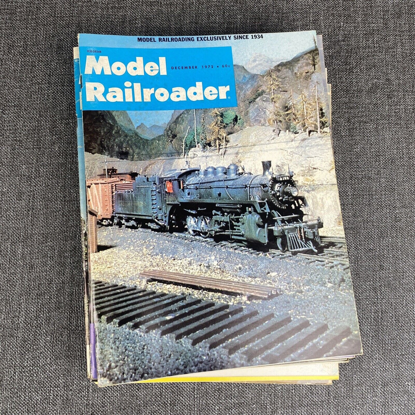 Model Railroader Magazine 1972  ALL 12 ISSUES  (Vintage)